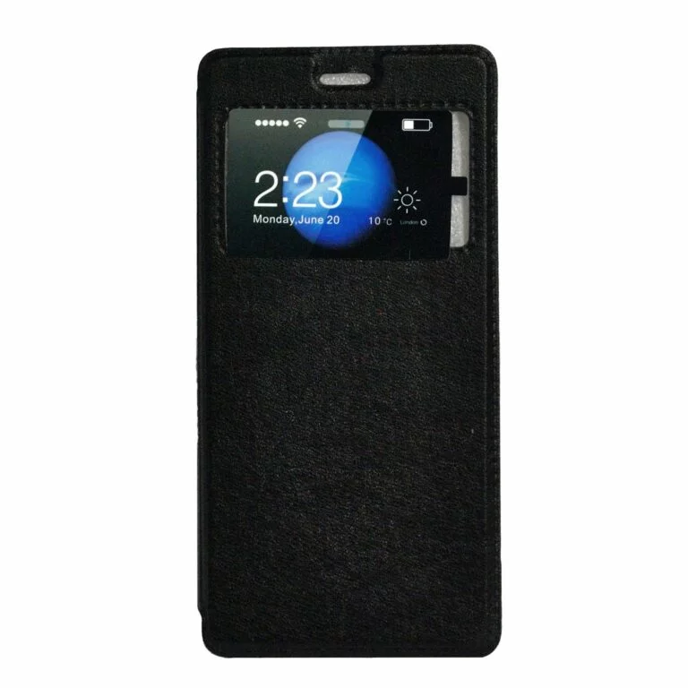 Husa Huawei telefon P9, negru, tip magnetica, tip portofel, „SPT-M-HW.P9”