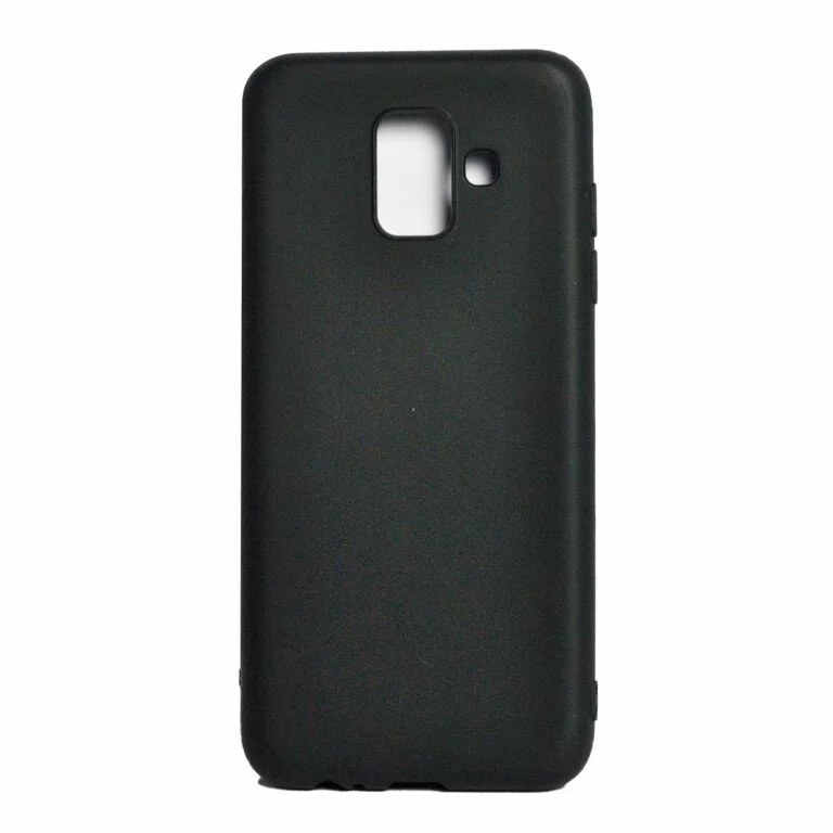 Husa Samsung A6 DUOS 2018 Spacer, negru, grosime 1 mm, material flexibil TPU, ColorFull Matt Ultra negru „SPT-MUT-SA.A6D2018”