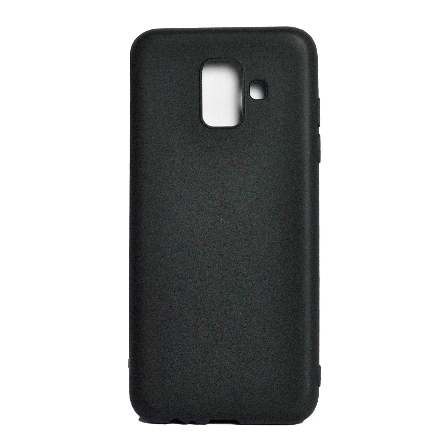 Husa Samsung A6 DUOS 2018 Spacer, negru, grosime 1 mm, material flexibil TPU, ColorFull Matt Ultra negru „SPT-MUT-SA.A6D2018”