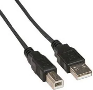 CABLU USB SPACER pt. imprimanta, USB 2.0 (T) la USB 2.0 Type-B (T), 1.8m, black, 45505977 „SPC-USB-AMBM-6” 261904 (timbru verde 0.08 lei)