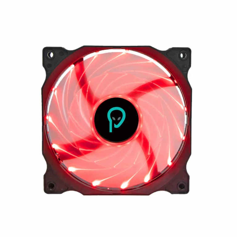 VENTILATOR SPACER PC 120x120x25 mm, RED light, Hydraulic Bearing, 74CFM, conector 4-pin „SPFC-120-4P-RD” (timbru verde 0.18 lei)