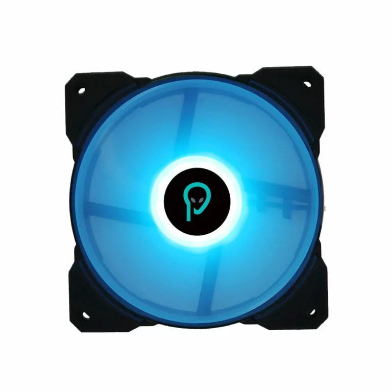 VENTILATOR SPACER PC 120x120x25 mm, BLUE light, Hydraulic Bearing, 74CFM, conector 4-pin „SPFC-120-4P-BL” (timbru verde 0.18 lei)