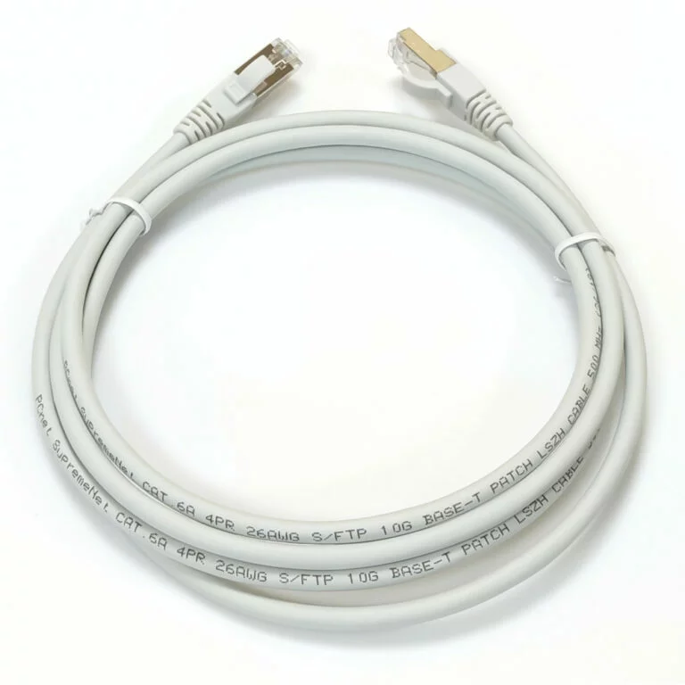 PATCH CORD FTP SPACER Cat6, cupru-aluminiu, 5 m, alb, AWG26, „SPPC-FTP-CAT6-5M” (timbru verde 0.18 lei)