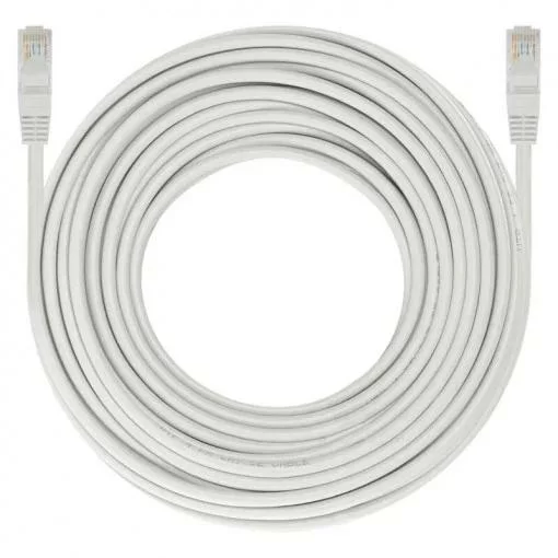 PATCH CORD S/FTP SPACER Cat6, cupru-aluminiu, 15 m, alb, AWG26, „SPPC-SFTP-CAT6-15M” (timbru verde 0.8 lei)