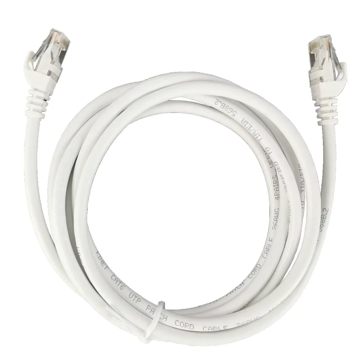 PATCH CORD UTP SPACER Cat6, cupru-aluminiu, 2 m, alb, AWG26, „SPPC-UTP-CAT6-2M” (timbru verde 0.08 lei)