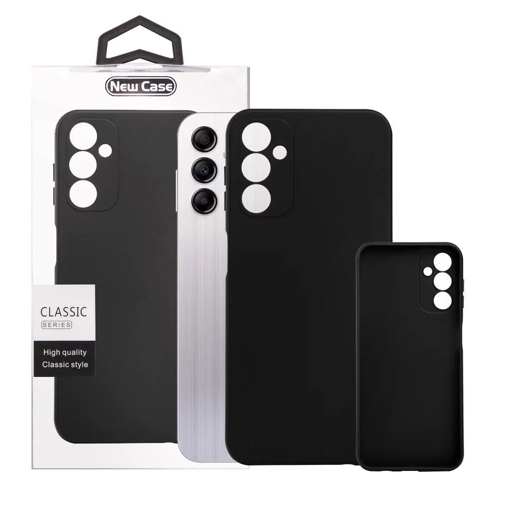 Husa Samsung Galaxy A14 Spacer, negru, grosime 1.5mm, material flexibil TPU „SPPC-SM-GX-A14-TPU”
