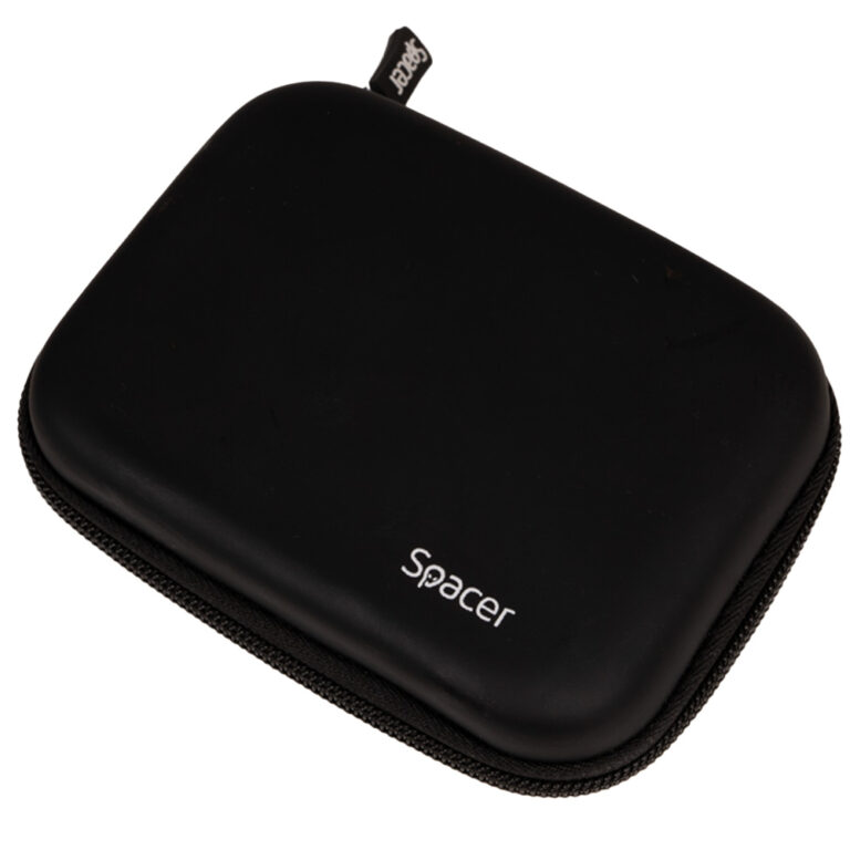 HUSA SPACER, pt HDD, buzunar intern plasa, negru, „SPHD-001”