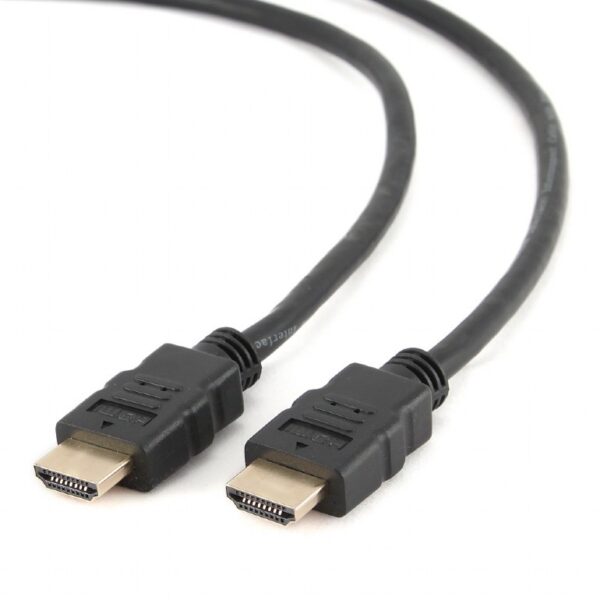 CABLU video SPACER, HDMI (T) la HDMI (T), 15m, conectori auriti, rezolutie maxima 4K (3840 x 2160) la 60 Hz, negru, „SPVC-HDMIm-HDMIm-4K60-15” (timbru verde 0.18 lei)
