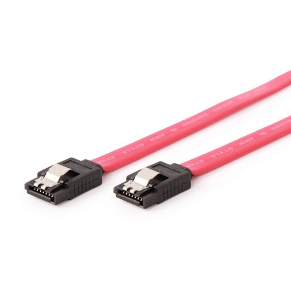 CABLU date Spacer, S-ATA 3 (T) la S-ATA 3 (T), metal clips, 50cm, „SPIC-SATA-SATA-0.5m” (timbru verde 0.08 lei)