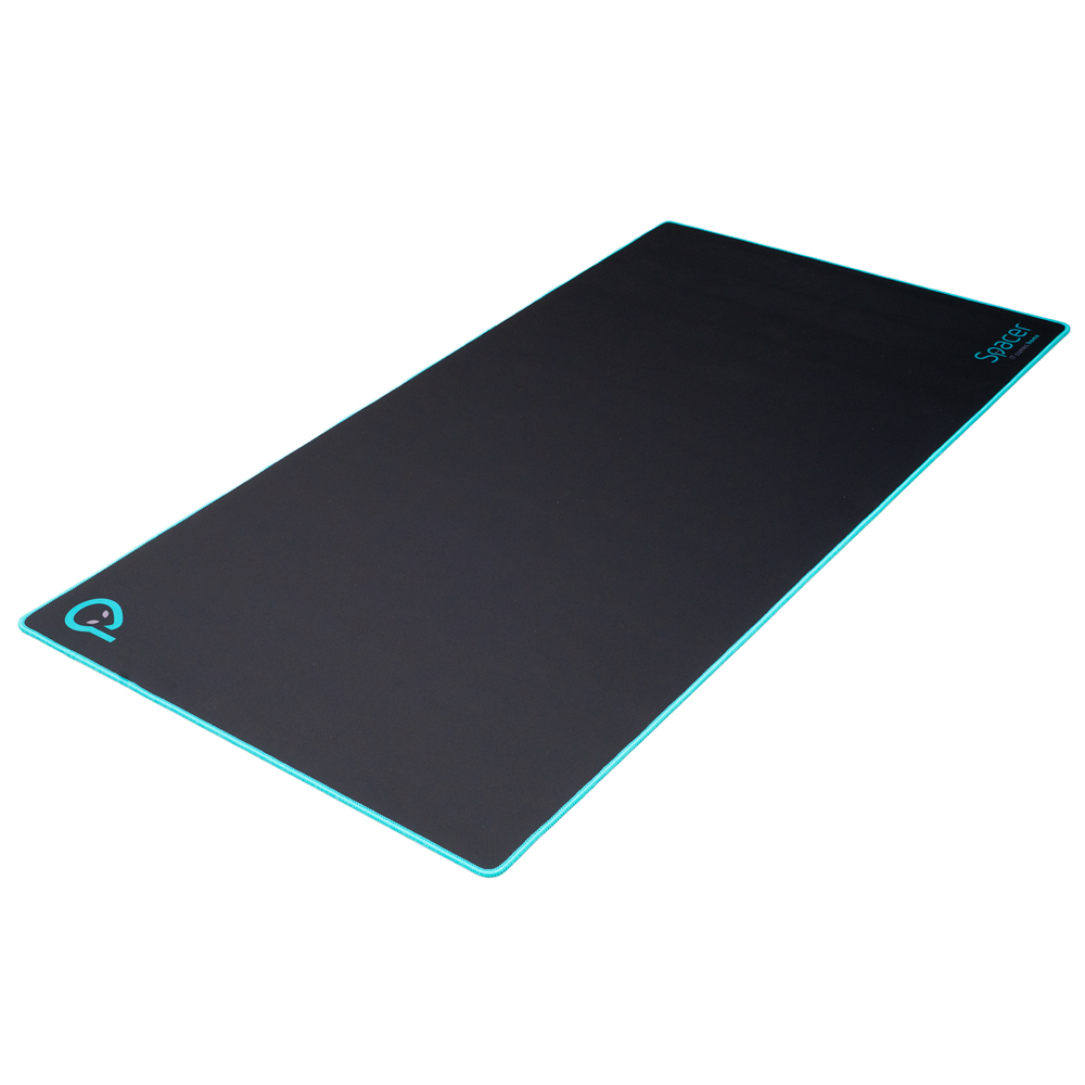 MousePAD SPACER gaming, cauciuc si material textil, 1200 x 600 x 3 mm, negru „SPMP-PAD-GAME-XL-BK”